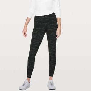 Lululemon Black Camo Align Pants